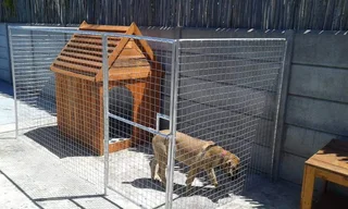 Durable Galvanised Dog Cage