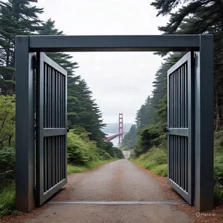 Swing into Style with our Double leaf Gate