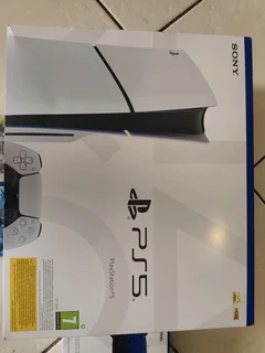 PS5 Slim with 2 controllers and 2 Games