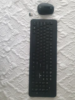 Black volkano keyboard and mouse set