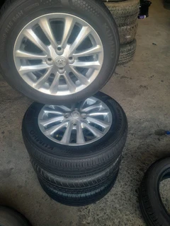 Original 15 inch TOYOTA ETIOS WHEELS
