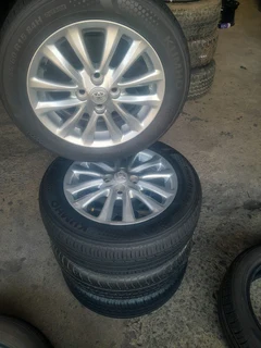 Original 15 inch TOYOTA ETIOS WHEELS