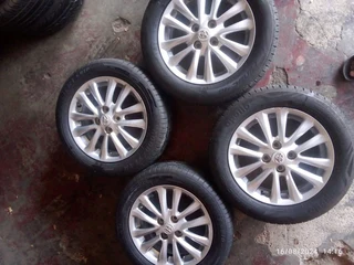 Original 15" Toyota Etios Wheels