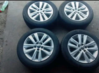 Original 15" Vw Polo Wheels