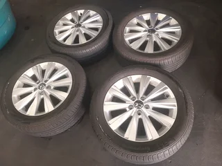 Clean Original 16" Vw Polo Wheels
