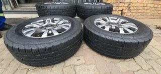 Clean set of 18&#34; FORD WILDTRAK WHEELS