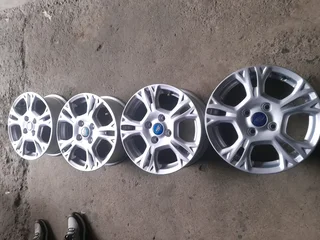 Original 15&#34; FORD FIESTA RIMS