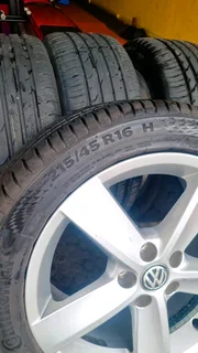 Clean Original 16&#34; VW POLO RIVAZZA WHEELS