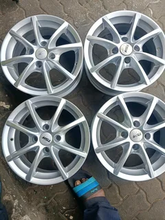 Clean 14 inch rims