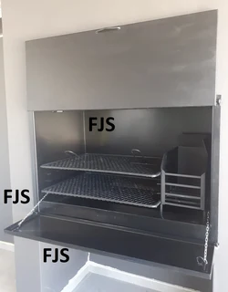 CUSTOM  FJS  BRAAI INSERTS 4, PANS, EMBER MAKERS, GRIDS, DOORS, BOMAS, GRID &amp; POTJIE STANDS,