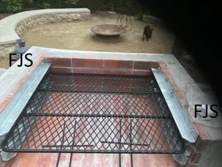 CUSTOM  FJS  BRAAI INSERTS 4, PANS, EMBER MAKERS, GRIDS, DOORS, BOMAS, GRID &amp; POTJIE STANDS,