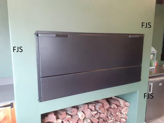 Custom  Fjs  Braai Inserts, Pans, Ember Makers, Grids, Doors, Bomas, Grid &amp; Potjie Stands