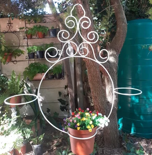 Fjs  Plant Hangers , Steel Macrame, Pot Hangers, Planter Baskets, Globes, Pot Holders, Plant Holders