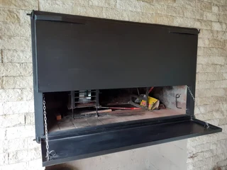 Custom  Fjs  Braai Inserts 5, Pans, Ember Makers, Grids, Doors, Bomas, Grid &amp; Potjie Stands