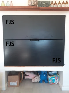CUSTOM  FJS  BRAAI DOORS 2, BRAAI CLOSURES,  BUILT IN BRAAI DOOR REPLACEMENTS