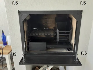 CUSTOM  FJS  BRAAI INSERTS , PANS, EMBER MAKERS, GRIDS, DOORS, BOMAS, GRID &amp; POTJIE STANDS