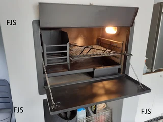 CUSTOM  FJS  BRAAI INSERTS,  PANS, EMBER MAKERS, GRIDS, DOORS, BOMAS, GRID &amp; POTJIE STANDS