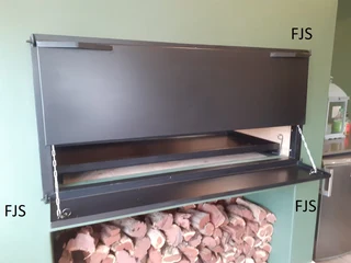CUSTOM  FJS  BRAAI INSERTS,  PANS, EMBER MAKERS, GRIDS, DOORS, BOMAS, GRID &amp; POTJIE STANDS