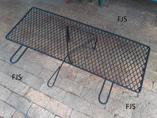 CUSTOM  FJS  BRAAI INSERTS,  PANS, EMBER MAKERS, GRIDS, DOORS, BOMAS, GRID &amp; POTJIE STANDS