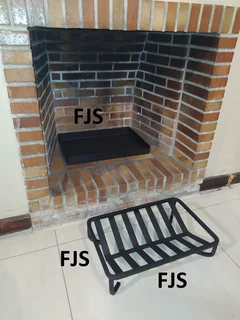 CUSTOM  FJS  FIRE PLACE SETS 1, GRATES, ASH PANS, FIRE BASKETS, BOMAS