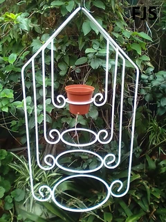 CUSTOM  FJS  STEEL MACRAME, POT HANGERS, PLANTER BASKETS, GLOBES, POT HOLDERS, PLANT HOLDERS