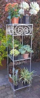 CUSTOM  FJS  PLANT STANDS 1, POT STANDS, TIER  STANDS, PLANT SHELVES, POT SHELVES, MESH STANDS