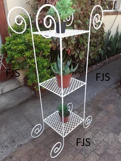 CUSTOM  FJS  PLANT STANDS 1, POT STANDS, TIER  STANDS, PLANT SHELVES, POT SHELVES, MESH STANDS