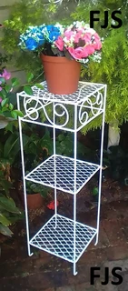 CUSTOM  FJS  PLANT STANDS, POT STANDS, TIER  STANDS, PLANT SHELVES, POT SHELVES, MESH STANDS