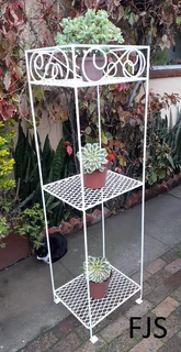 CUSTOM  FJS  PLANT STANDS, POT STANDS, TIER  STANDS, PLANT SHELVES, POT SHELVES, MESH STANDS