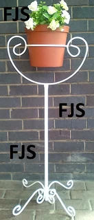 CUSTOM  FJS  PLANT STANDS, POT STANDS, TIER  STANDS, PLANT SHELVES, POT SHELVES, MESH STANDS