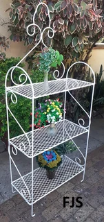 CUSTOM  FJS  PLANT STANDS, POT STANDS, TIER  STANDS, PLANT SHELVES, POT SHELVES, MESH STANDS