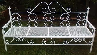 GARDEN  FJS  STEELWORKS - STANDS, SHELVES, BRACKETS, DECOR, POT HOLDERS, GLOBES