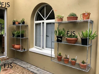 Custom  Fjs  Wall  Plant Shelves,  Hook-over Or Mounted, Planter Box Brackets, Pot Plant Holders