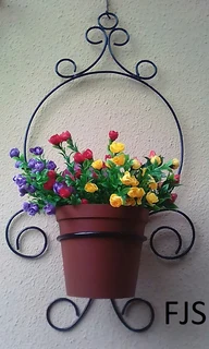 CUSTOM  FJS  WALL  PLANT SHELVES,  HOOK-OVER OR MOUNTED, PLANTER BOX BRACKETS, POT PLANT HOLDERS