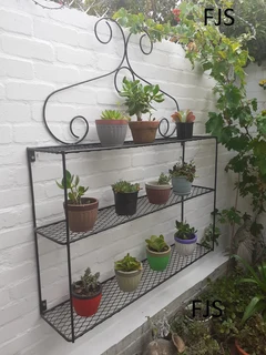 CUSTOM  FJS  WALL  PLANT SHELVES, HOOK-OVER OR MOUNTED, PLANTER BOX BRACKETS, POT PLANT HOLDERS