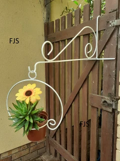 CUSTOM  FJS  GARDEN WALL BRACKETS HOOK OVER WALL OR BOLTED, SHELVES