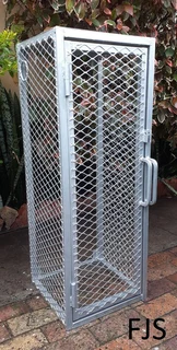 CUSTOM  FJS  GAS CLINDER CAGES, TOOL BOXES, SECURITY CAGES, LOCK BOXES, TAP LOCKS, STOR