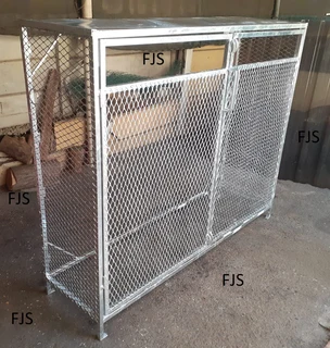 CUSTOM  FJS  GAS CLINDER CAGES, TOOL BOXES, SECURITY CAGES, LOCK BOXES, TAP LOCKS, STO