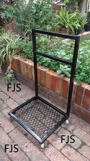 CUSTOM  FJS  SMALL STEELWORK, CUSTOM COVERS, BRACKETS, FRAMES, RAILS, TROLEYS, PLATFORMS, SECU
