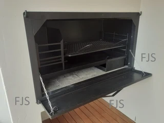 CUSTOM  FJS  BRAAI DOORS 1, BRAAI CLOSURES,  BUILT IN BRAAI DOOR REPLACEMENTS