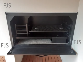 CUSTOM  FJS  BRAAI DOORS 1, BRAAI CLOSURES,  BUILT IN BRAAI DOOR REPLACEMENTS