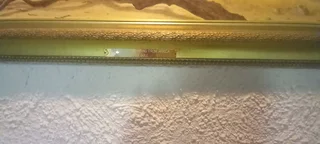 Kudu bull oil painting - original