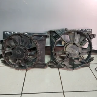 Hyundai Santa Fe 2011 Twin Radiator Fans
