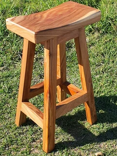 Solid Kiaat Bar Stools
