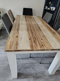 Dining table with 5 chairs