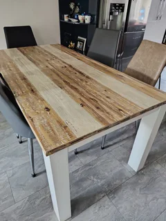 Dining table with 5 chairs