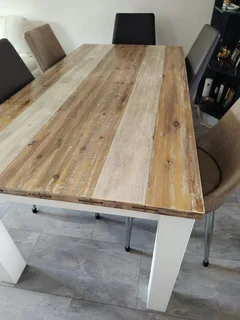 Dining table with 5 chairs
