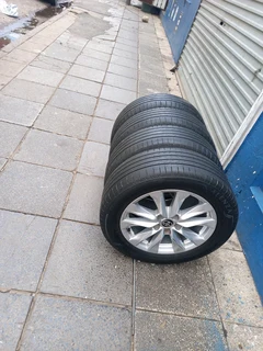 A Set Of 17inche Rims And Tyres Toyota Corolla Cross Suv Original Mags