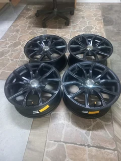 A set of Rims 4X100 Pcd in a very good condition