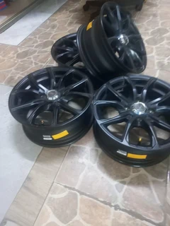 A set of Rims 4X100 Pcd in a very good condition